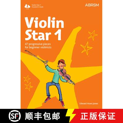 【3-4周达】Violin Star 1, Student's book, with audio [9781860968990]