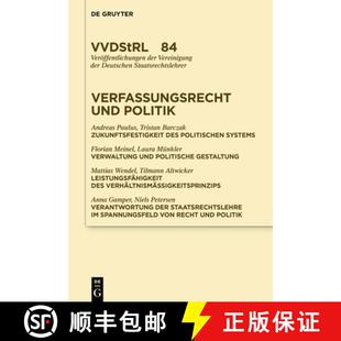 【3-4周达】Verfassungsrecht Und Politik [9783111376028]