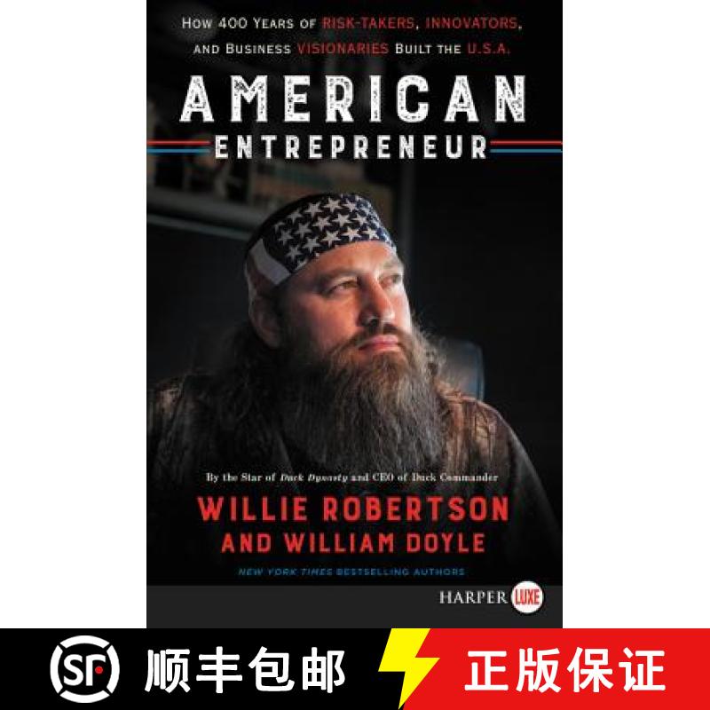 【3-4周达】American Entrepreneur: How 400 Years of Risk-Takers, Innovators, and Business Visionaries ... [9780062863898]