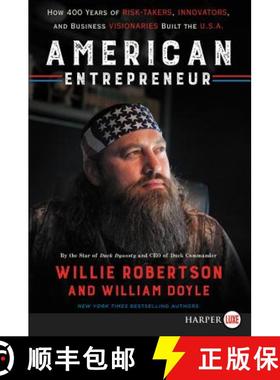 【3-4周达】American Entrepreneur: How 400 Years of Risk-Takers, Innovators, and Business Visionaries ... [9780062863898]