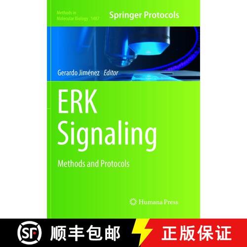 【3-4周达】ERK Signaling : Methods and Protocols (Softcover reprint of the original 1st ed. 2017) [9781493981953]