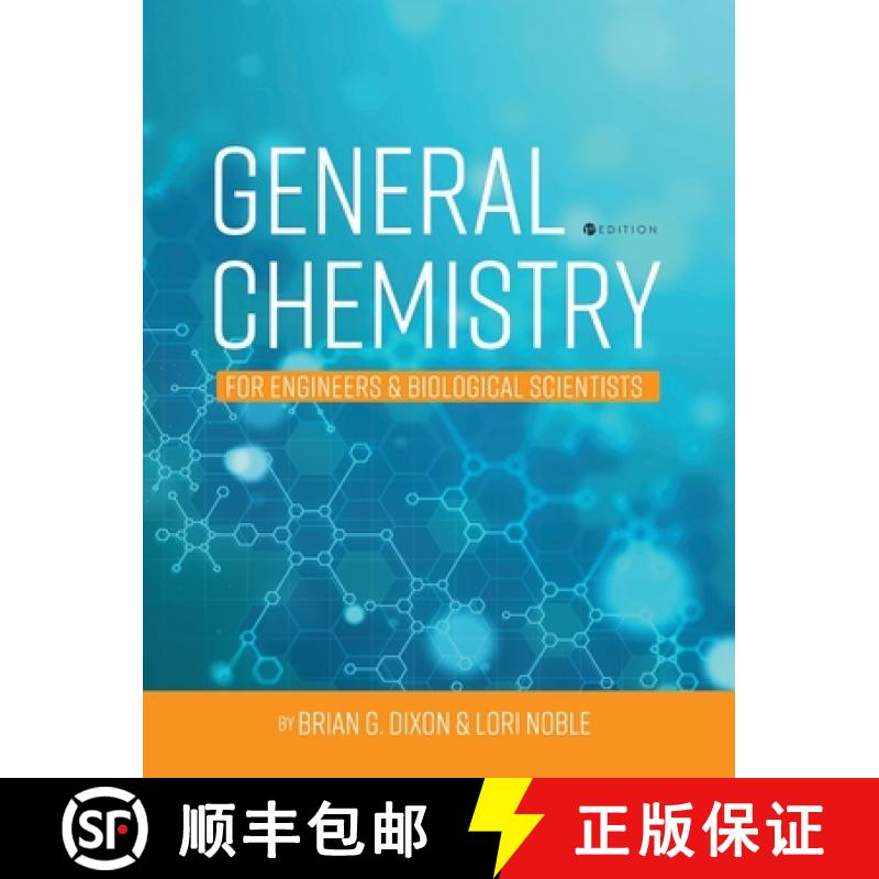 【3-4周达】General Chemistry for Engineers and Biological Scientists [9781516575268]