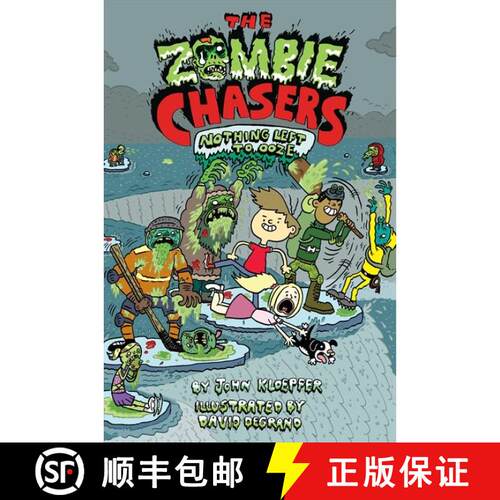 【3-4周达】精装 The Zombie Chasers #5: Nothing Left to Ooze [9780062230980]