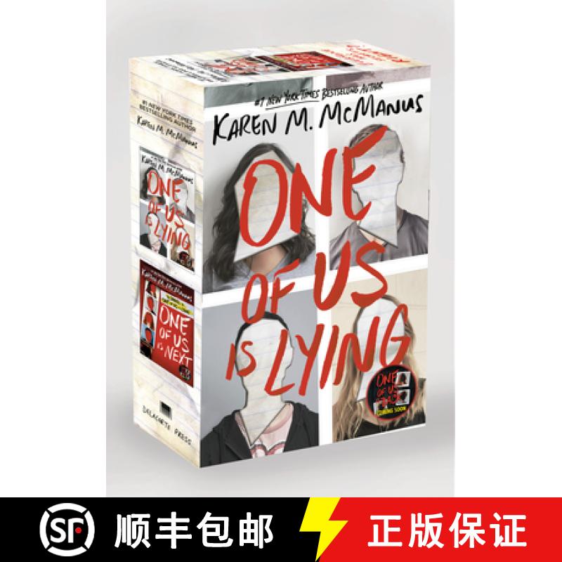 【3-4周达】Karen M. McManus 2-Book Paperback Boxed Set: One of Us Is Lying, One of Us Is Next [9780593645475]