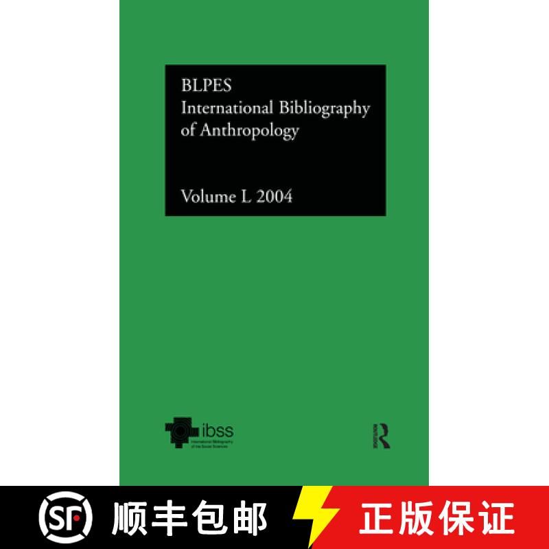 【3-4周达】Ibss: Anthropology: 2004 Vol.50: International Bibliography of the Social Sciences [9780415385022]