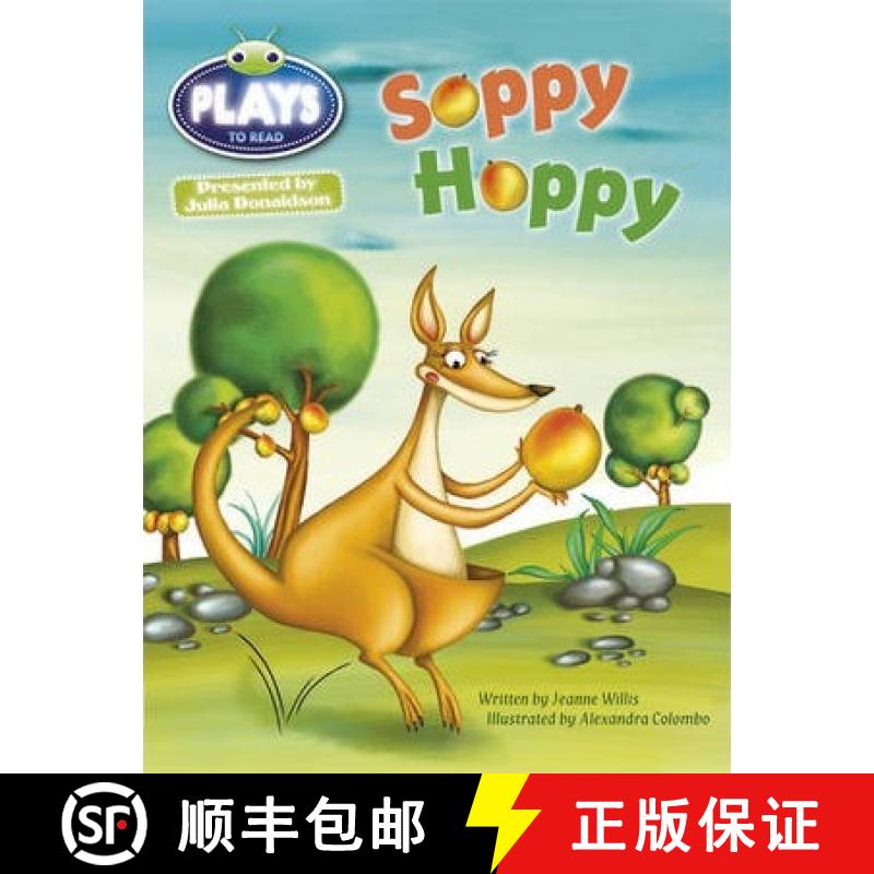 【3-4周达】Bug Club Guided Julia Donaldson Plays Year 1 Green Soppy Hoppy [9781447926832]