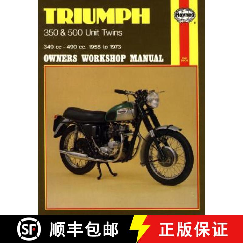 【3-4周达】Triumph 350 and 500 Unit Twins Owners Workshop Manual, No. 137: '58-'73 [9780856961373]