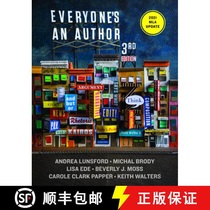 【3-4周达】Everyone's an Author: 2021 MLA Update [9780393885682]