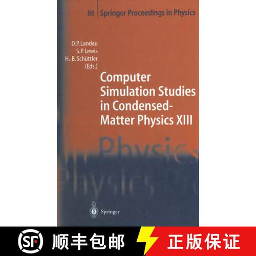 【3-4周达】Computer Simulation Studies in Condensed-Matter Physics XIII : Proceedings of the Thirteen... [9783642625107]