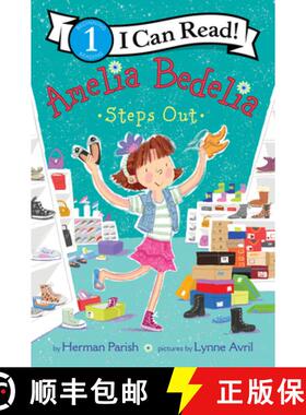 【3-4周达】Amelia Bedelia Steps Out [9780062961990]