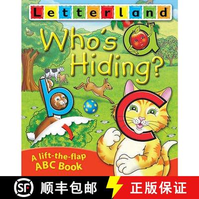 【3-4周达】Who's Hiding ABC Flap Book (Letterland Picture Books S.) [9781862092907]