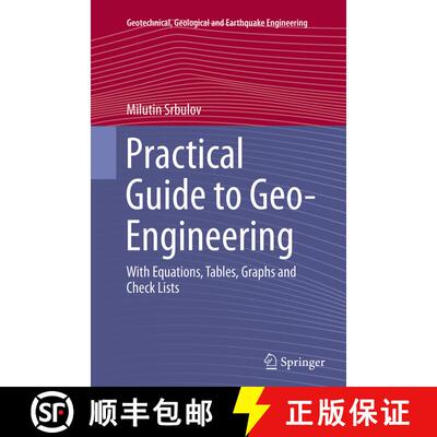 【3-4周达】Practical Guide to Geo-Engineering : With Equations, Tables, Graphs and Check Lists (Softc... [9789401778978]