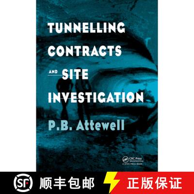 【3-4周达】Tunnelling Contracts and Site Investigation [9780367448981]