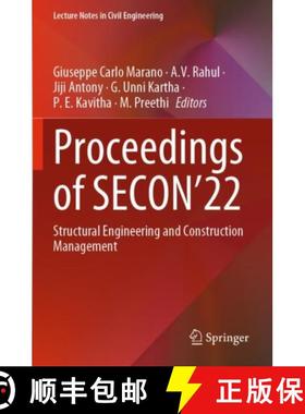 【3-4周达】Proceedings of SECON'22: Structural Engineering and Construction Management [9783031120138]