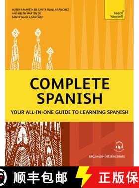 【3-4周达】Complete Spanish: Your all-in-one guide to learning Spanish (Beginner–Intermediate) [9781399818285]