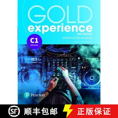 【3-4周达】Gold Experience 2ed C1 Student's Book & Interactive eBook with Digital Resources & App [9781292392882]