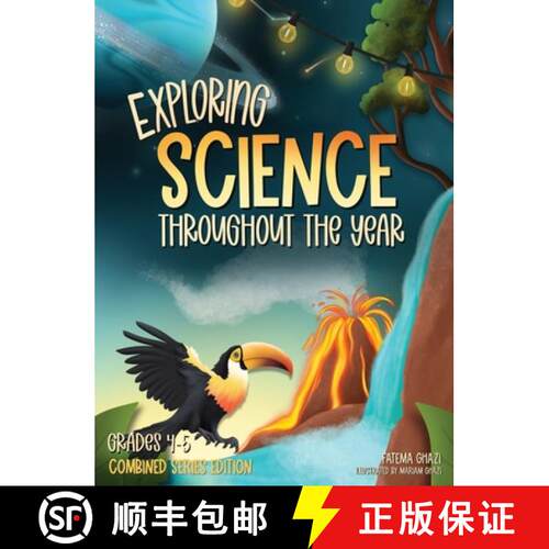【3-4周达】精装 Exploring Science Throughout the Year: Daily Science Workbook (Combined Series Editio... [9798992629316]