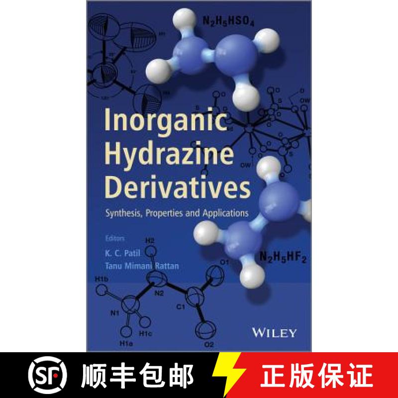 【3-4周达】Inorganic Hydrazine Derivatives - Synthesis, Properties And Applications [Wiley化学化工] [9781118715130]