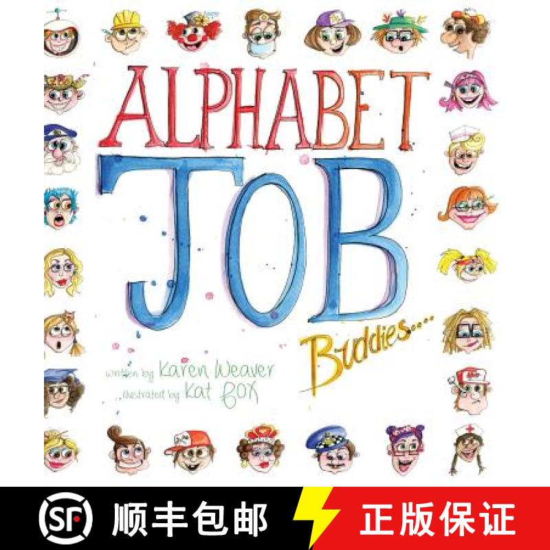 【3-4周达】Alphabet Job Buddies [9780995410404]
