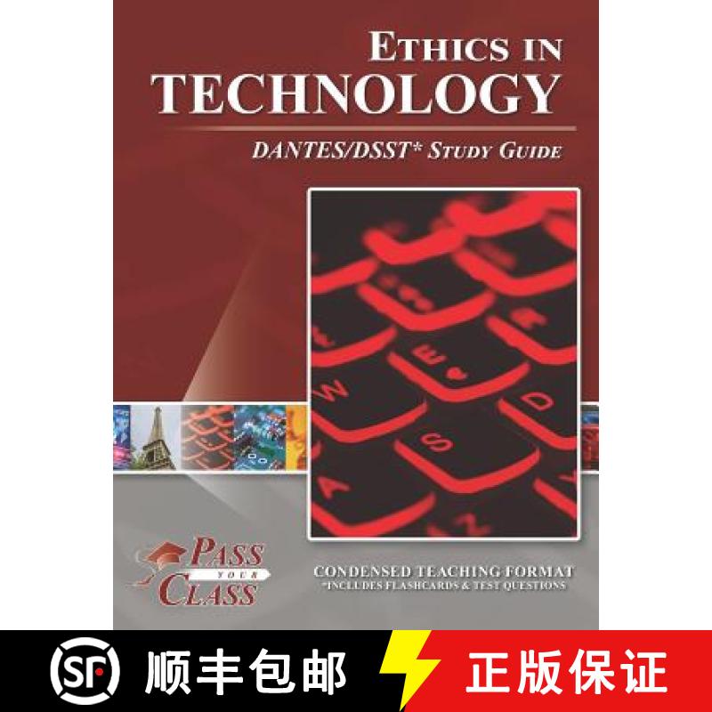 【3-4周达】Ethics in Technology DANTES / DSST Study Guide [9781614336136]