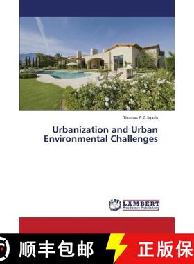 预订 Urbanization and Urban Environmental Challenges [9783845400334]