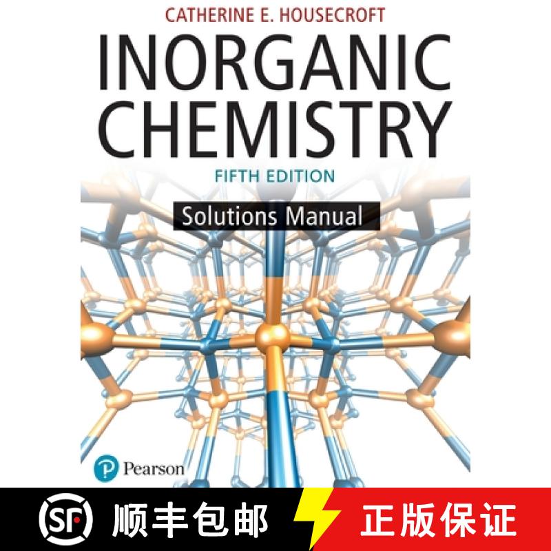 【3-4周达】Student Solutions Manual for Inorganic Chemistry [9781292139913]