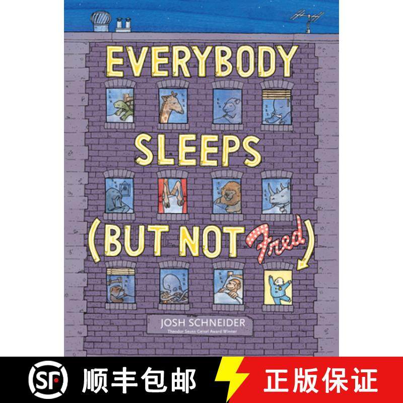 【3-4周达】Everybody Sleeps (But Not Fred) [9780544339248]