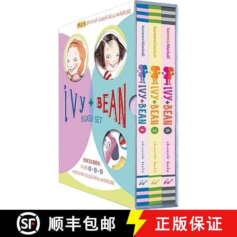 【3-4周达】Ivy and Bean Boxed Set 2: (Children's Book Collection, Boxed Set of Books for Kids, Box Se... [9780811876650]