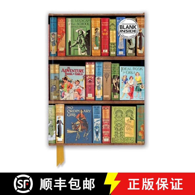 【2-3周达】Bodleian Girls Adventure Book (Foiled Blank Journal) [9781839642999]