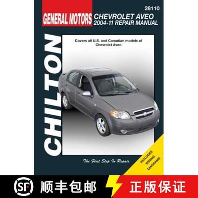 【3-4周达】Chevrolet Aveo (Chilton): 2004-2011 [9781620922538]