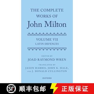 The 9780199234530 Defences Milton 4周达 Volume Works Complete Latin VII John