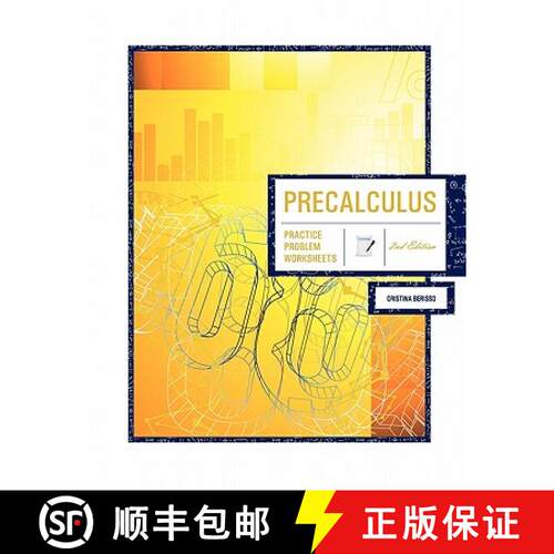 预订 Precalculus 2nd Edition: Practice Problem Worksheets [9781609278830]