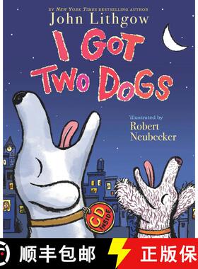 【3-4周达】I Got Two Dogs: (Book and CD) [With CD] (Book and CD) [9781416958819]