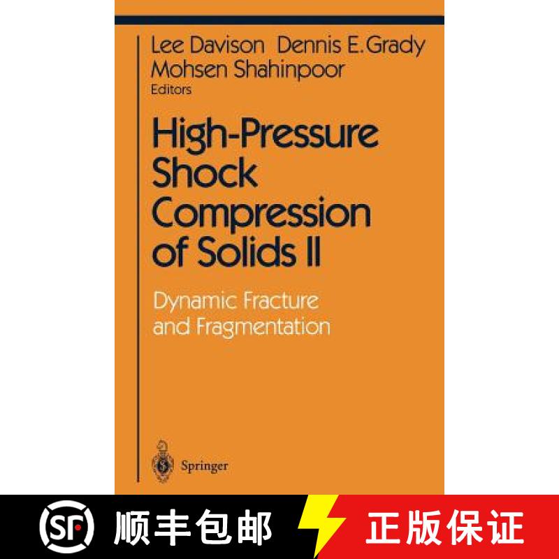 【3-4周达】High-Pressure Shock Compression of Solids II: Dynamic Fracture and Fragmentation [9781461275015]