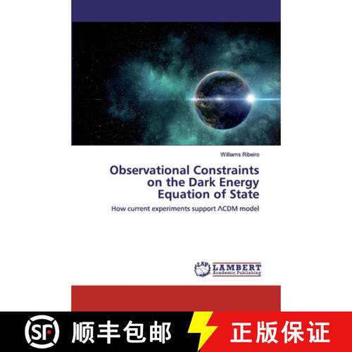 预订 Observational Constraints on the Dark Energy Equation of State [9786200117755]