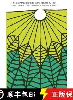 【3-4周达】Photosynthesis Bibliography : References No. 44290-48409 / AAS-ZVA [9789061935100]