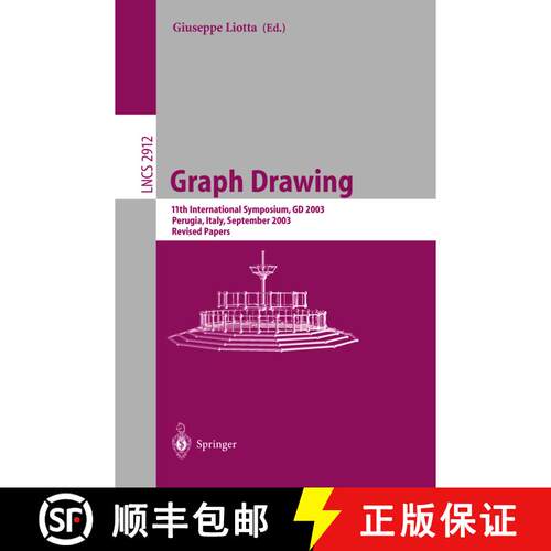 【3-4周达】Graph Drawing: 11th International Symposium, GD 2003, Perugia, Italy, September 21-24, 200... [9783540208310]