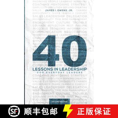 【3-4周达】40 Lessons in Leadership [9781365657030]
