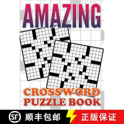 【3-4周达】Amazing Crossword Puzzle Book [9781633837379]