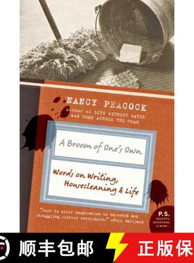 【3-4周达】A Broom of One's Own: Words on Writing, Housecleaning, and Life [9780061357879]