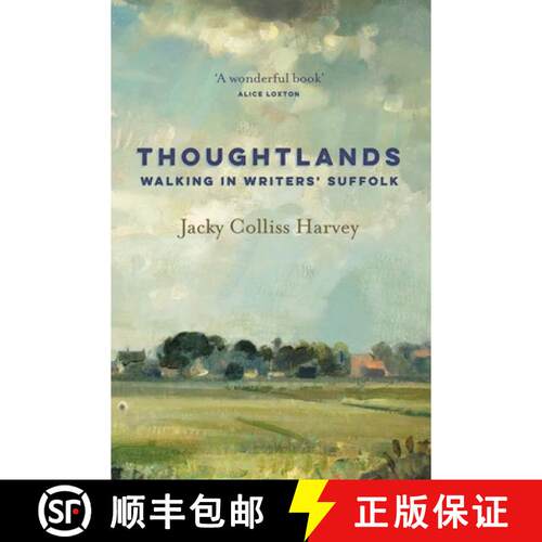 【3-4周达】精装 Thoughtlands: Walking in Writers' Suffolk [9781914982187]