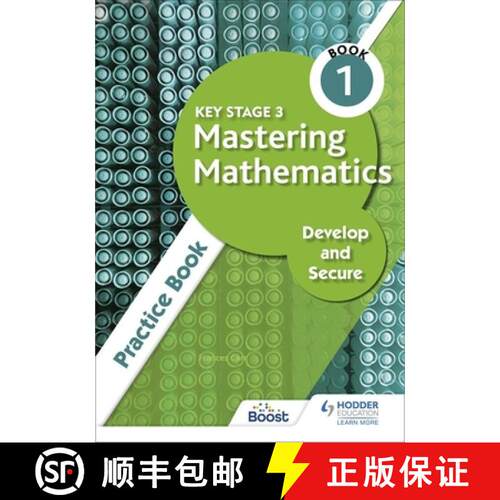 【3-4周达】Key Stage 3 Mastering Mathematics Develop and Secure Practice Book 1 [9781398308428]