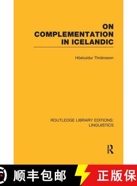 【3-4周达】ON COMPLEMENT ICELANDIC (RLE LING E [9781138994621]