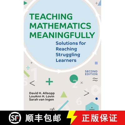 【3-4周达】Teaching Mathematics Meaningfully, 2e: Solutions for Reaching Struggling Learners, Second ... [9781598575583]