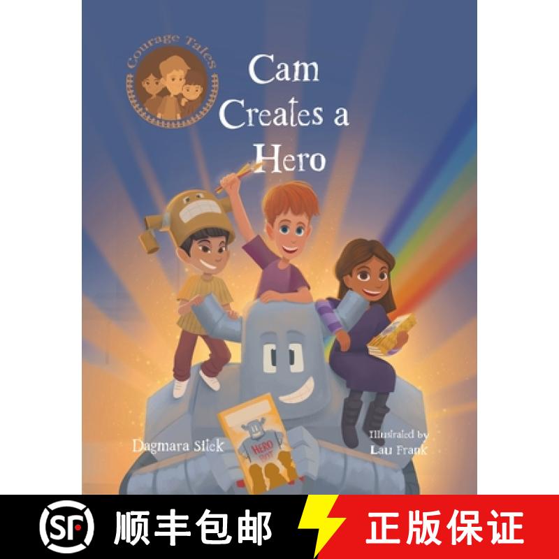 【3-4周达】Cam Creates A Hero: Growth Mindset Book For Kids [9781738128556]