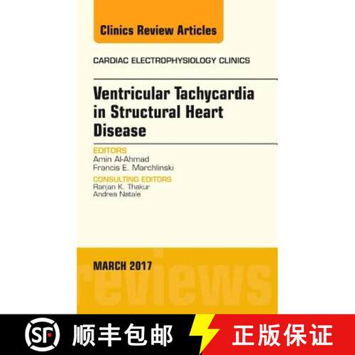 【3-4周达】精装 Ventricular Tachycardia in Structural Heart Disease, an Issue of Cardiac Electrophysi... [9780323509749]
