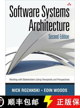 【3-4周达】Software Systems Architecture: Working with Stakeholders Using Viewpoints and Perspectives [9780321718334]