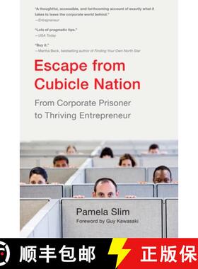 【3-4周达】Escape From Cubicle Nation: From Corporate Prisoner to Thriving Entrepreneur [9780425232842]