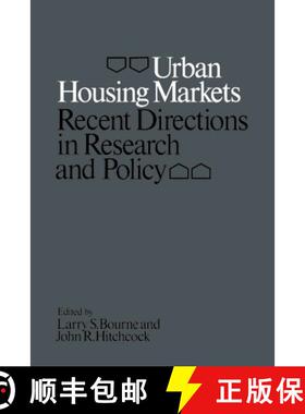 【3-4周达】Urban Housing Markets – Recent Directions in Research and Policy [9780802023391]