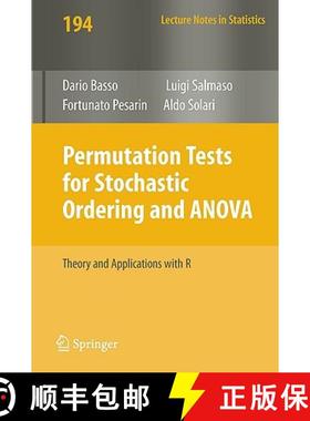 【3-4周达】Permutation Tests for Stochastic Ordering and ANOVA : Theory and Applications with R [9780387859552]